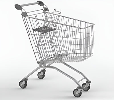 Einkaufswagen Avant 100 – 100 Liter Fassungsvermögen mit Kleinkindersitz