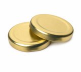 38MM Gold Button Twist-Off Cap RTB
