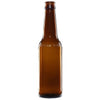 330ml beer bottle made from amber glass
