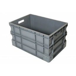 Euro-Stapelbox aus Kunststoff – 600 x 400 x 330 mm – 65 l – Verstärkter Boden