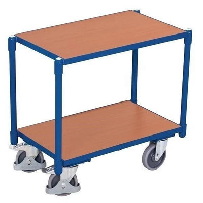 Euro System Roller – 675x415x635mm – 2 Shelves – 250kg Load Capacity – Blue RAL 5010