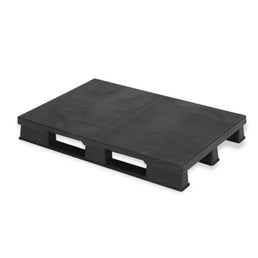 Plastic Pallet with Closed Deck & No Rim – 1200x1000x150mm – Recycled PE – Heavy Duty
