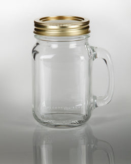 450 ml Einmachglas aus Glas mit Griff