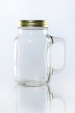 630 ml Einmachglas aus Glas mit Griff