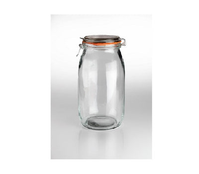 1500 ml Kilnclip-Glasgefäß