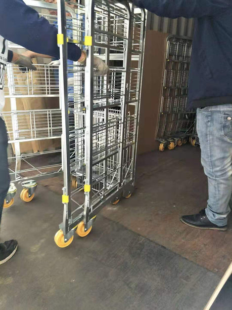 Delivery of Trewithen Dairy Milk Trolleys