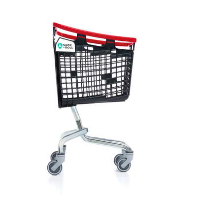 100L Plastic Shopping Trolley - Recycled Seawaste Plastic