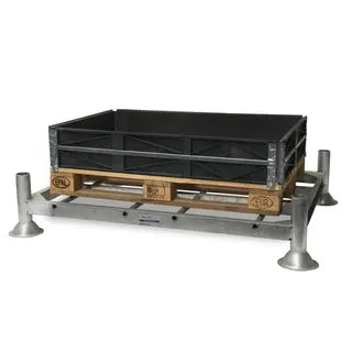 EPAL-Europalette 1200 × 800 × 144 mm – 1. Wahl gebraucht – 1500 kg Belastung