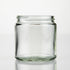 120ml Clear Glass Round Ointment Pot Empty Jar with 58mm Black Caps (Pack of 54)