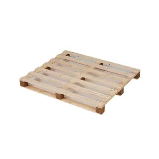 Einweg-Holzpalette 1200 × 1000 × 120 mm – gebraucht – 400 kg Belastung