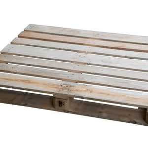 Gebrauchte Blockpalette 1200 × 1000 × 144 mm – 1000 kg dynamische Belastung