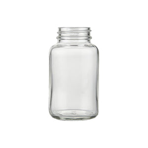 150ml Klare Glas-Pulverdose – Kosmetik- & Beauty-Aufbewahrungsdose