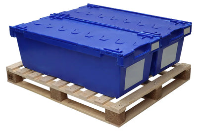 Einweg-Holzpalette 1200 × 1000 × 136 mm – ISPM 15 – 750 kg Dynamische Traglast