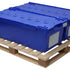 Einweg-Holzpalette 1200 × 1000 × 136 mm – ISPM 15 – 750 kg Dynamische Traglast