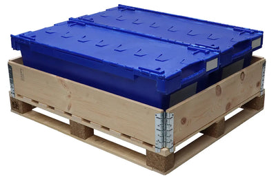 Einweg-Holzpalette 1200 × 1000 × 136 mm – ISPM 15 – 750 kg Dynamische Traglast