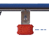 2 Shelf Tray Trolley with Brake – 250kg Capacity