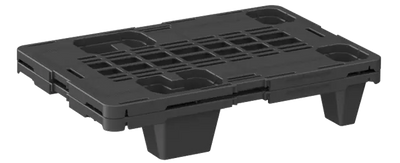 Nestable Plastic Display Pallet 600 x 400 x 115mm – Open Deck | 300kg Dynamic Load