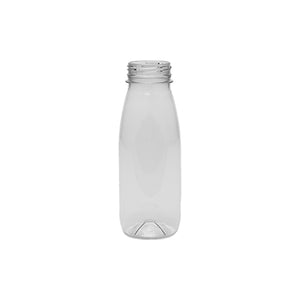 250 ml Runde PET-Saftflasche – Klare rPET-Flasche mit 38-mm-Hals