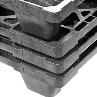 Nestable Plastic Display Pallet 800 x 600 x 130mm – Open Deck | 350kg Dynamic Load