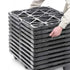 Nestable Plastic Display Pallet 800 x 600 x 130mm – Open Deck | 350kg Dynamic Load