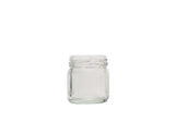28ml (1oz) Round Glass Mini Jam Pot Empty Jars with 43mm Twist-Off Lids Pack of 231