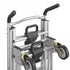 3-in-1 Aluminium Convertible Sack Truck 350kg Puncture Proof Wheels