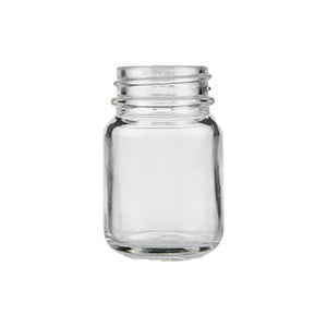 30ml Klare Glas-Pulverdose – Kosmetik- & Beauty-Aufbewahrungsdose