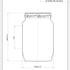 750ml Klarglas Lebensmittelglas - Ardagh