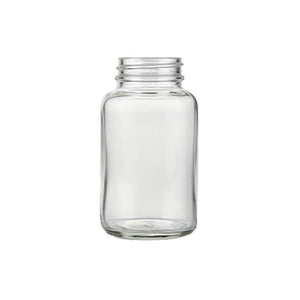 4oz Klare Glas-Pulverdose (120ml) – Kosmetik- & Beauty-Aufbewahrungsdose