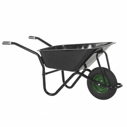 80 Litre Steel Wheelbarrow with 400mm Pneumatic Wheel