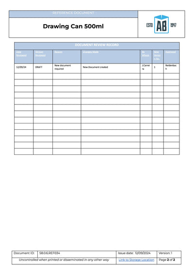 Aluminium Beverage Can – 500ml | Lightweight, Recyclable & Customisable