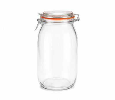 1500ml Kilnclip Glasbehälter