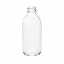 100ml Alpha Klarglasflasche