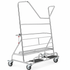 Plattenwagen Carry WP4BW mit Regal und Korb - Langlebig und Praktisch