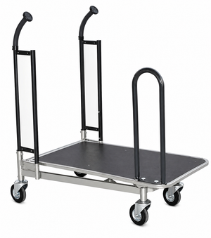 Carry 100 transport trolley with solid plywood platform and steel frame