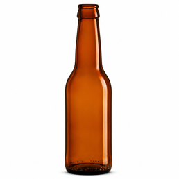 LONG NECK V2 33cl Amber Beer Bottle – Crown Finish (CHA)