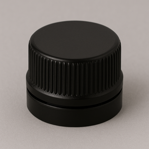 33MM Schwarze Kunststoffkappe mit EPE-Futter – Sichere Verschlussabdichtung