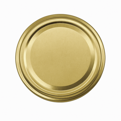 63 mm honiggoldene Twist-Off-Verschlüsse