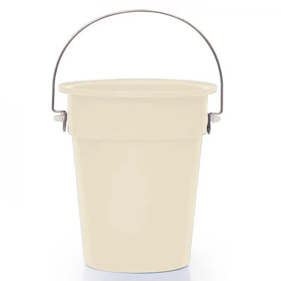 31 Litre Food Approved Round Bin with Drop-Down Stainless Steel Handle