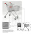 90L Compact Shopping Trolley – Avant Series