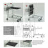 Vario WTP-3D Transport Trolley – Dual-Level Trolley with Basket and Shelf