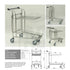 Vario WTP-3D Transport Trolley – Compact Trolley with Shelf