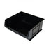 Recycled Black Semi-Open Fronted Containers | Eco-Friendly Small Parts Storage Bins