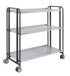 Serie 168 Regalwagen – Verstellbarer Kommissionierwagen mit mehreren Ebenen (1277 × 600 × 1300 mm)