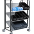 Series 168 Shelf Trolley – Adjustable Multi-Level Cart (877 × 600 × 1300 mm)