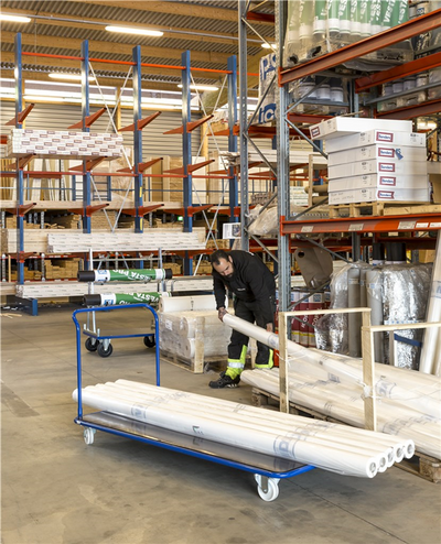 Extra Large Platform Wagon with Plywood Deck – 2000 x 1000mm | 500kg Capacity