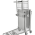 Ergonomic Shop Trolley with Spring-Loaded Shelf – Stackable Storage Trolley | 90kg Dynamic Load Capacity