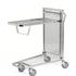 Ergonomic Stackable Shop Trolley – Spring-Loaded Upper Shelf | 90kg Shelf Capacity