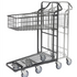 Shop Trolley with Basket – Stackable Storage and Retail Trolley
