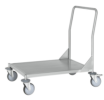 Edelstahl-Plattformwagen – C3 (AISI 304) – 880 × 575 × 905 mm